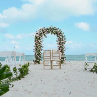 beach venue at Catalonia Grand Costa Mujeres