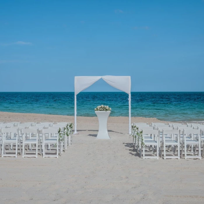 beach venue at Catalonia Grand Costa Mujeres