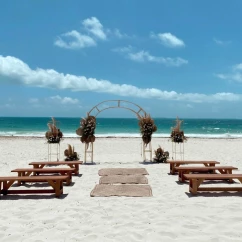 beach venue at Catalonia Grand Costa Mujeres