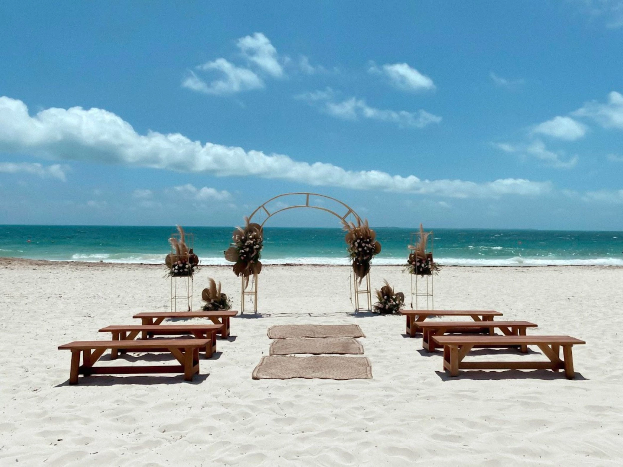 beach venue at Catalonia Grand Costa Mujeres