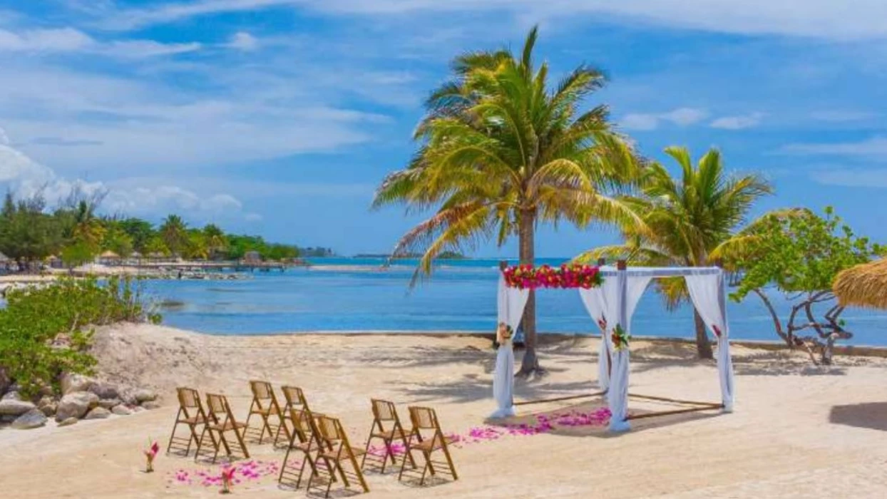 East Beach venue at Catalonia Montego Bay