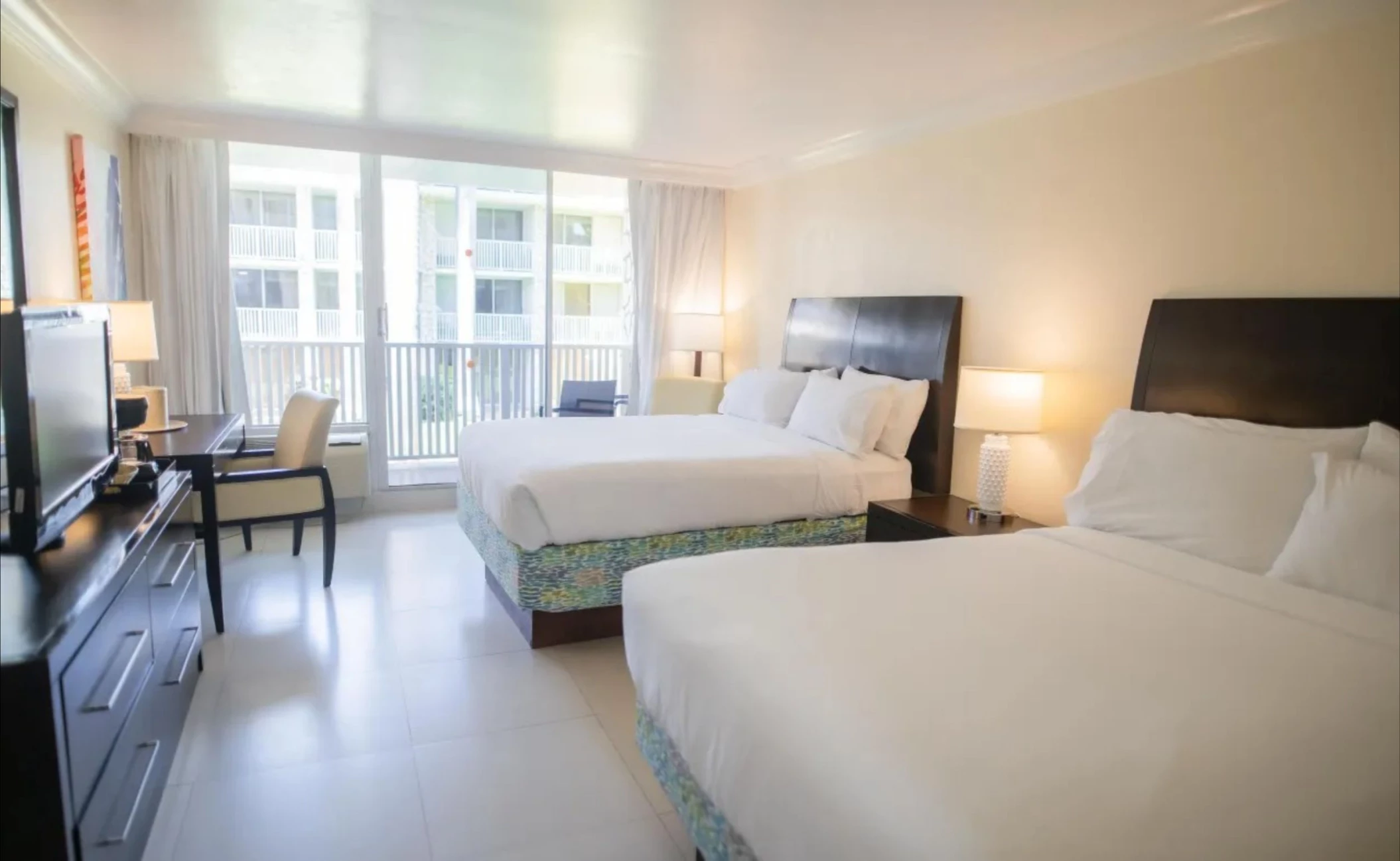 room with two double beds at Catalonia Montego Bay