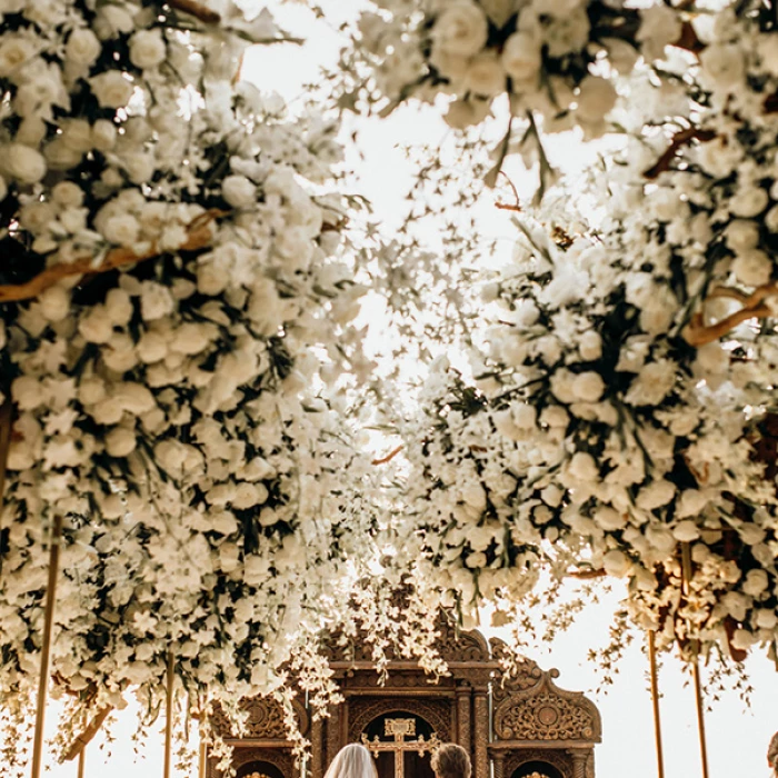 Ceremony decor at Conrad Punta de Mita