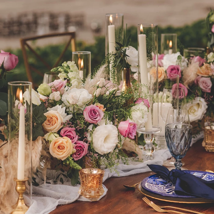 reception decor at Conrad Punta de Mita