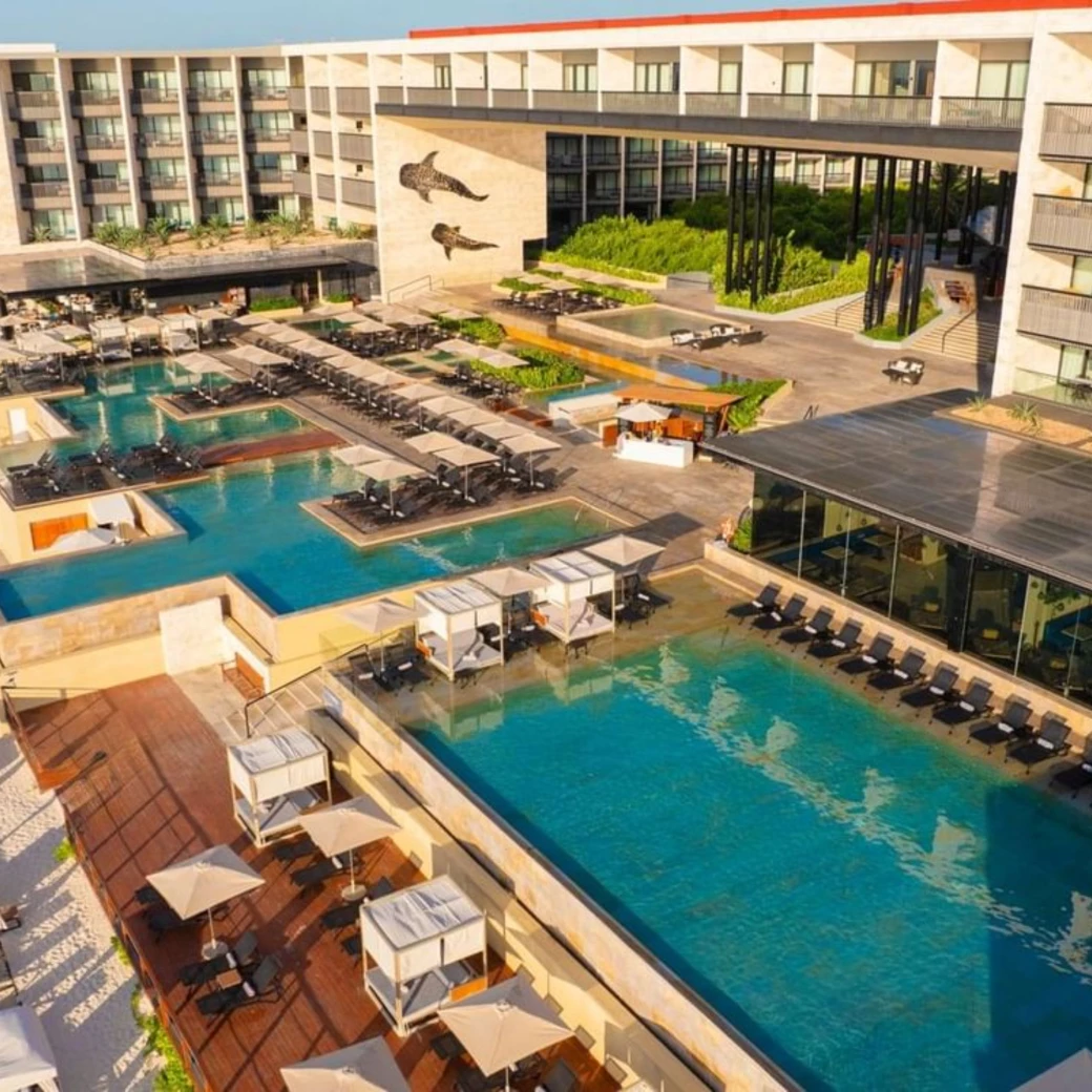 aerial view of Devossion by Live Aqua Playa del Carmen