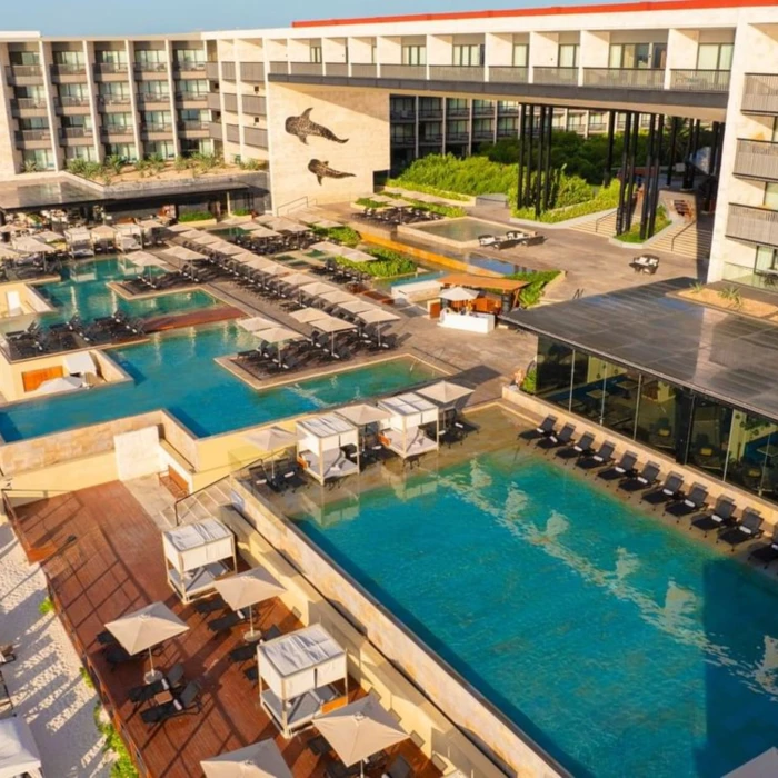 aerial view of Devossion by Live Aqua Playa del Carmen