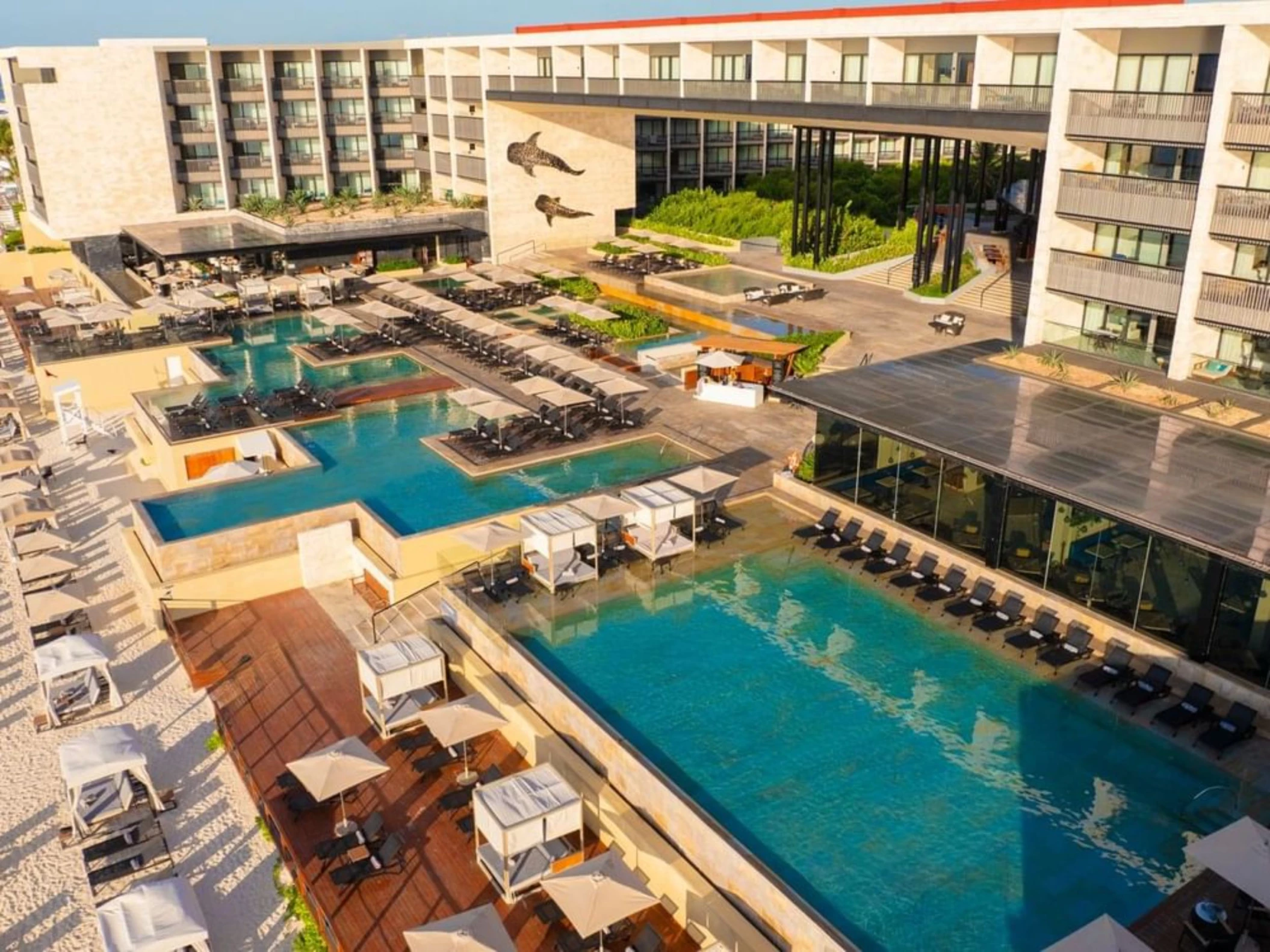 aerial view of Devossion by Live Aqua Playa del Carmen