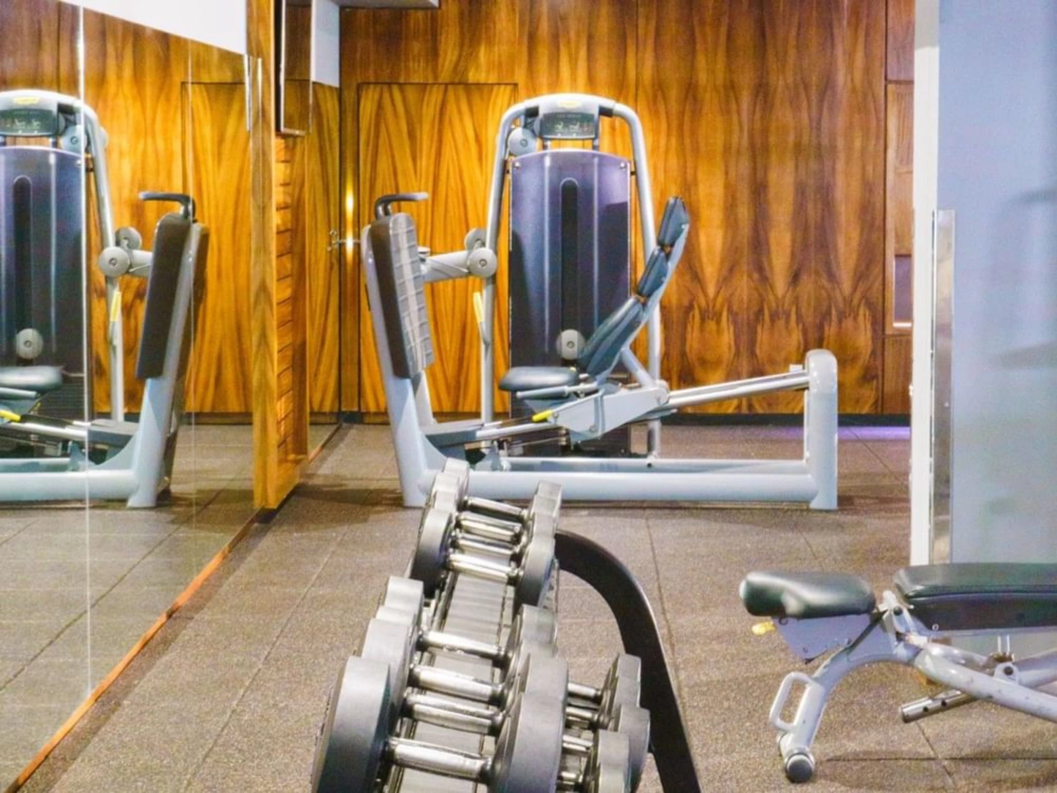fitness center at Devossion by Live Aqua Playa del Carmen