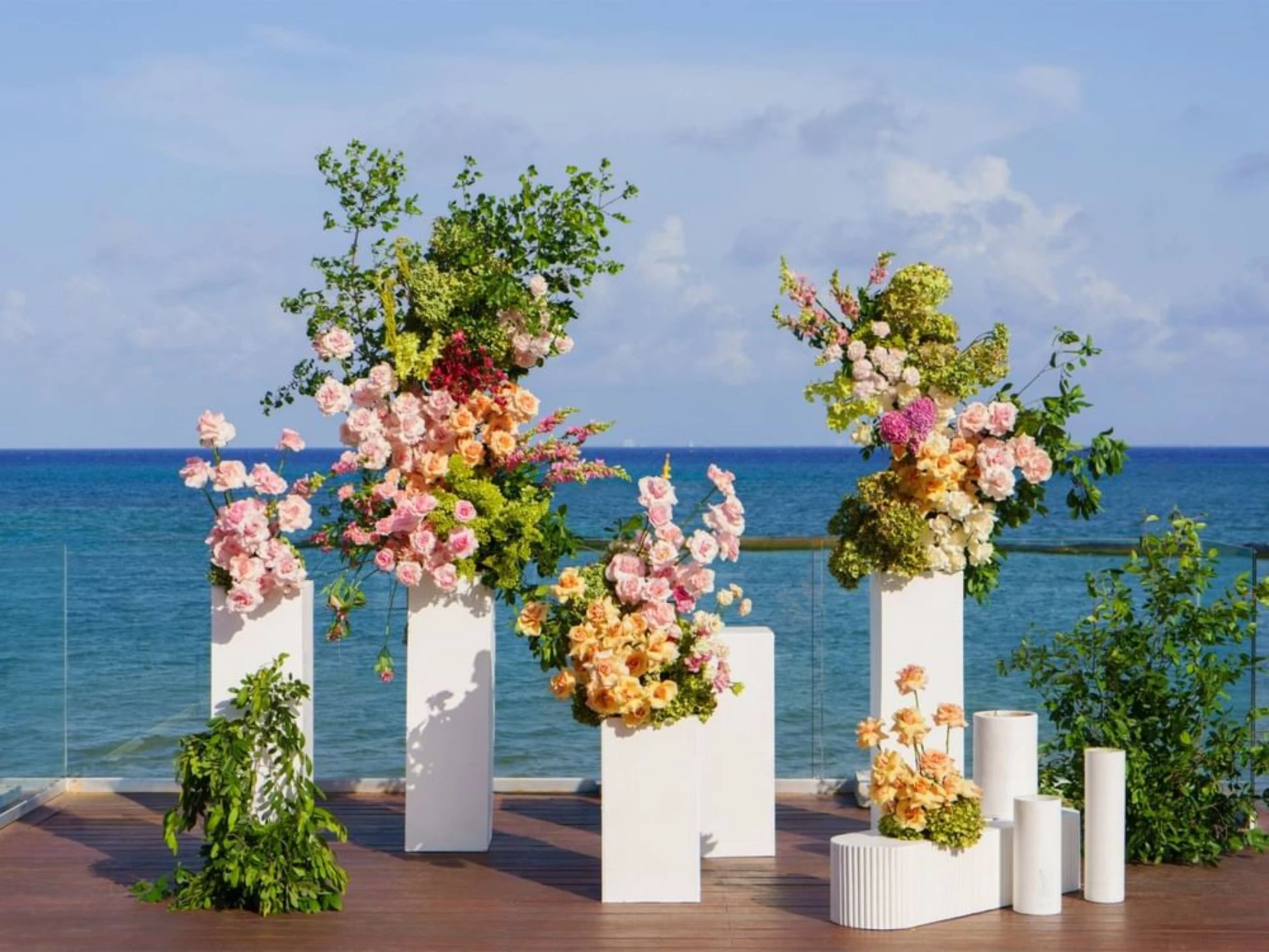 infinity deck venue at Devossion by Live Aqua Playa del Carmen