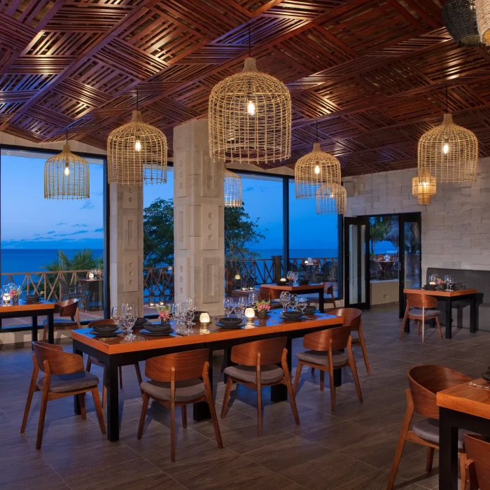 Annatto Restaurant at Dreams Cozumel Resort.