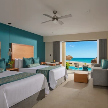 master suite swim out double at Dreams Cozumel Resort.