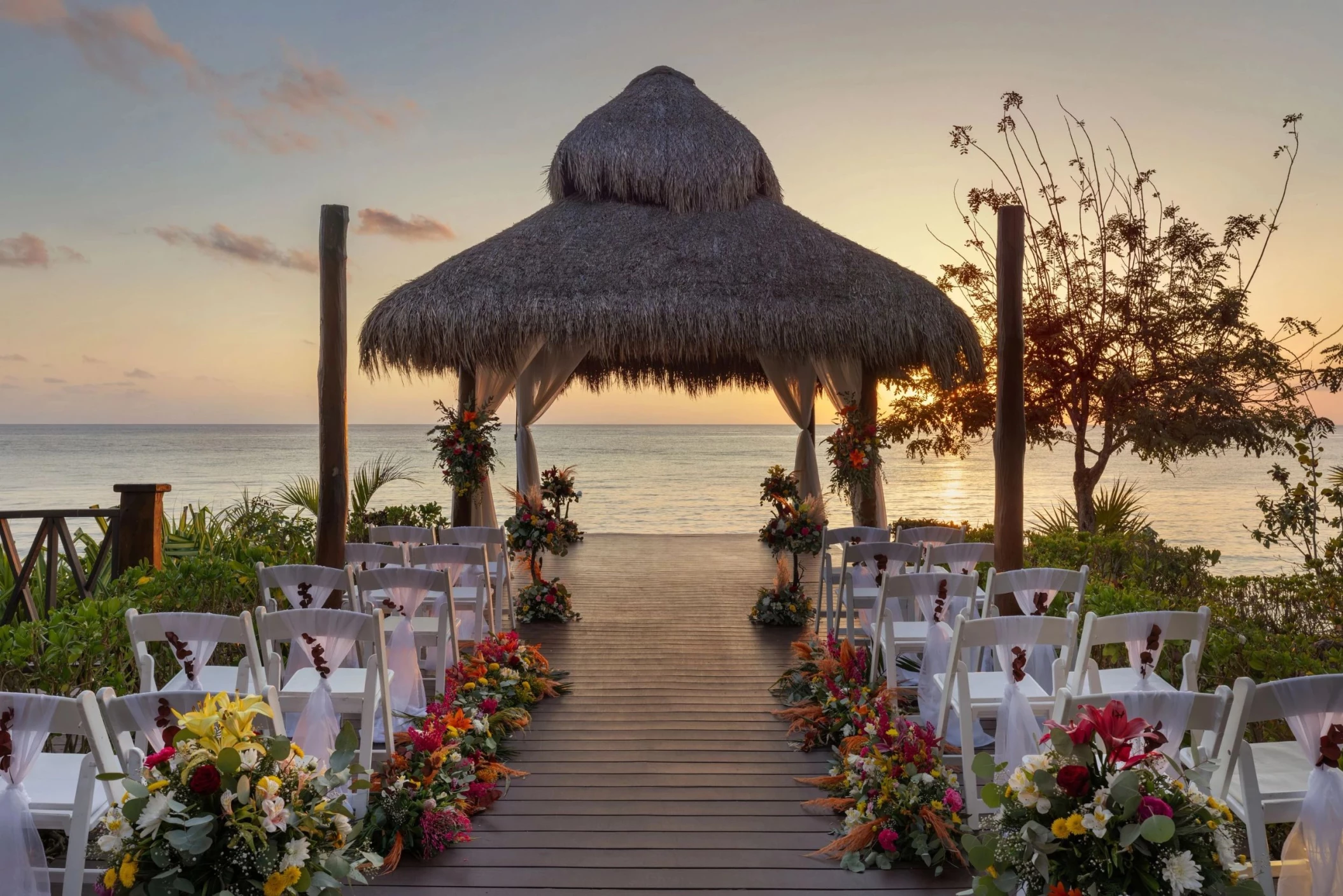 gazebo venue at dreams cozumel cape resort