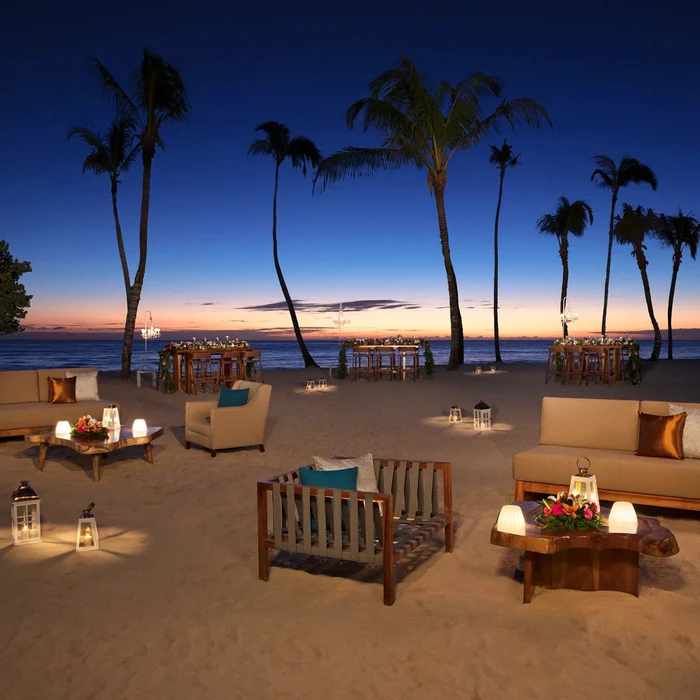 beach venue at Dreams Dominicus La Romana