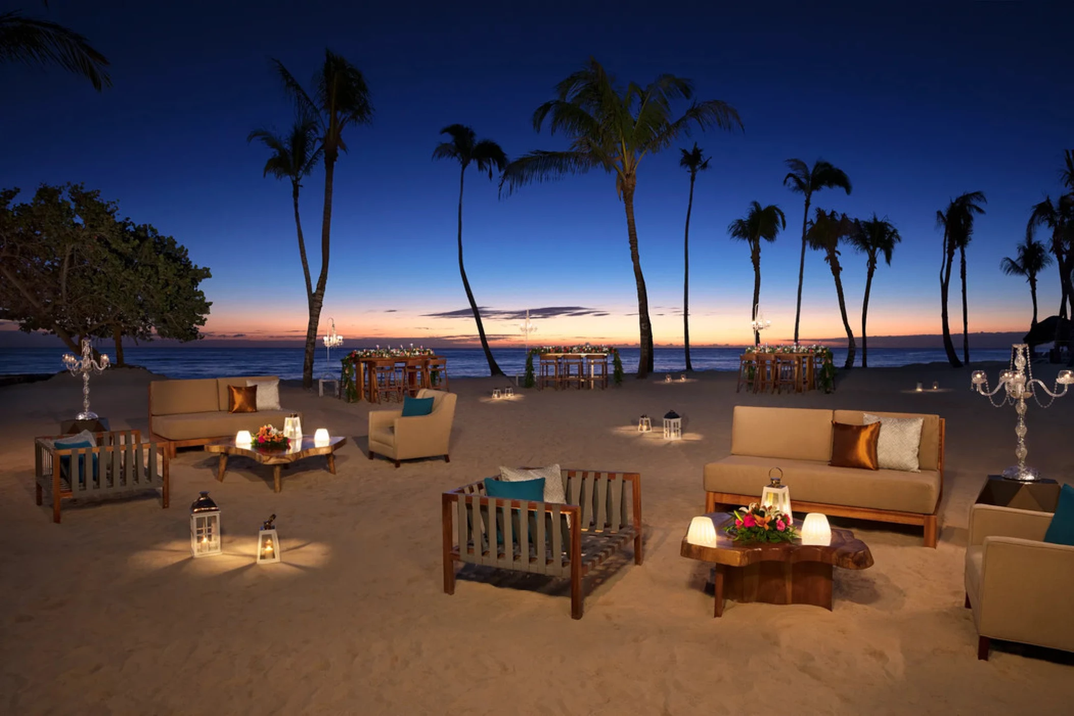 beach venue at Dreams Dominicus La Romana