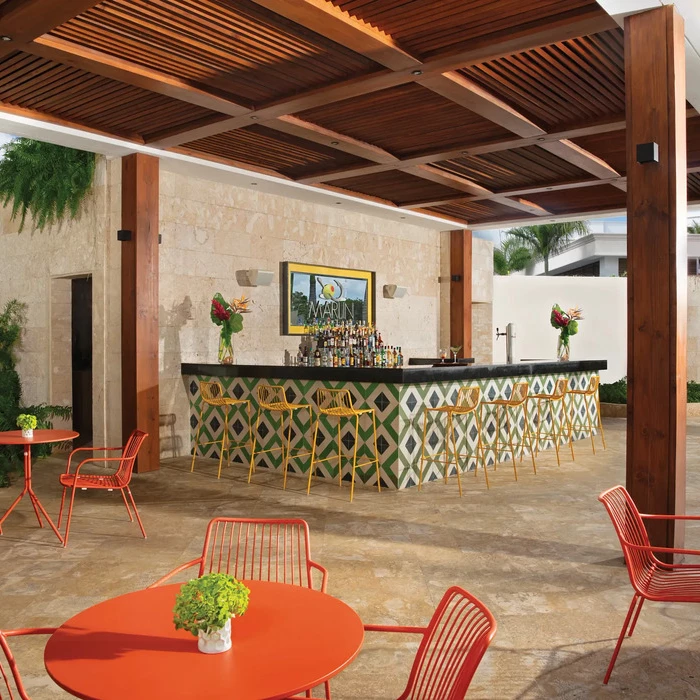 marlin pool bar at Dreams Dominicus La Romana