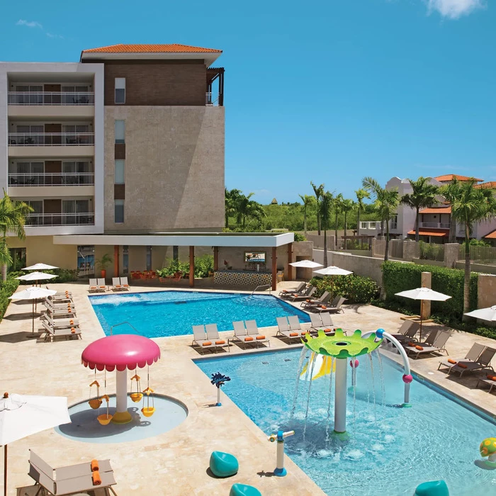 preferred club pool at Dreams Dominicus La Romana