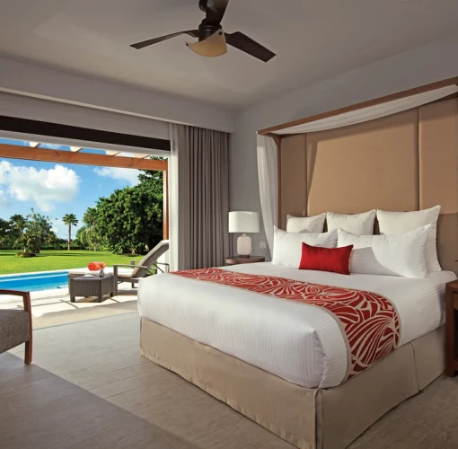 preferred club swim up suite at Dreams Dominicus La Romana