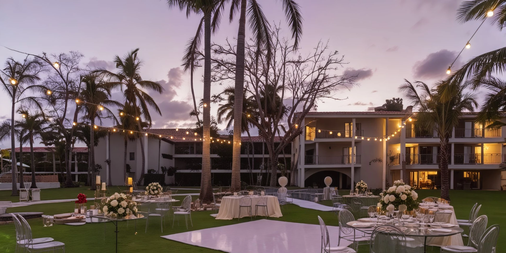 garden venue at Dreams Flora Resort & Spa