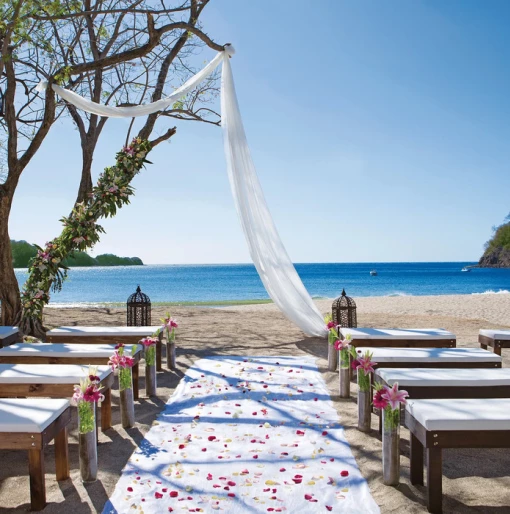 arboleda beach venue at Dreams Las Mareas