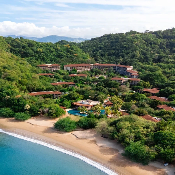 Dreams Las Mareas resort aerial view