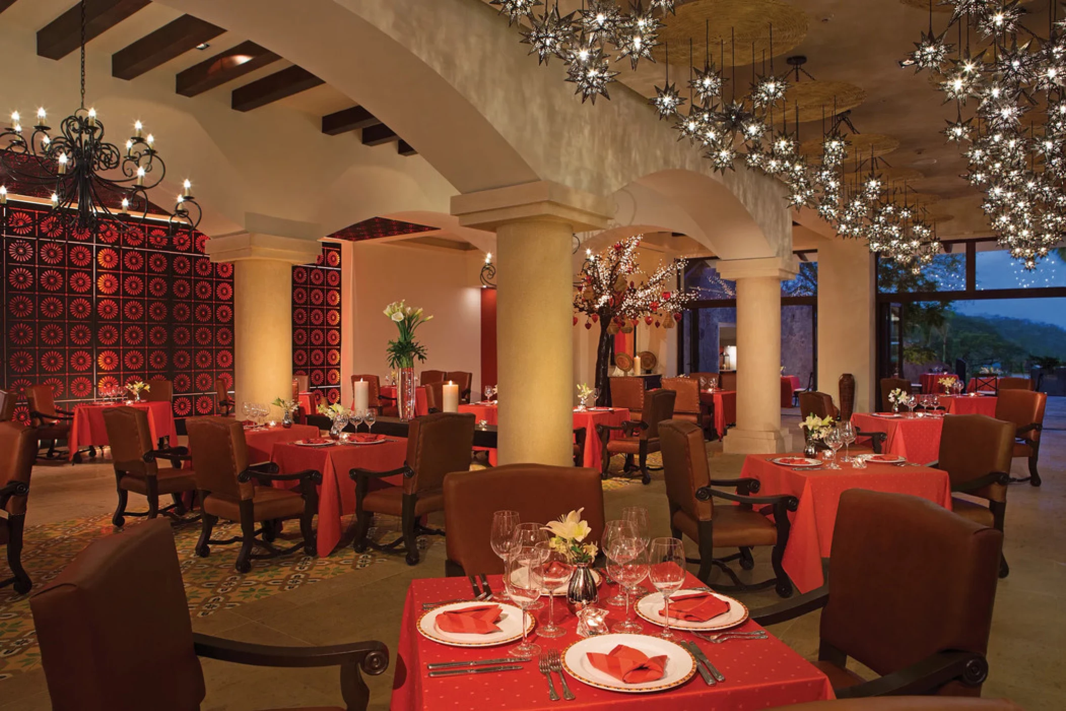 el patio restaurant at Dreams Las Mareas