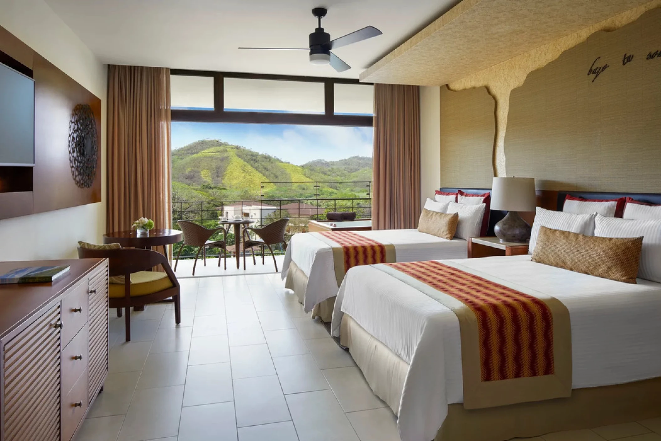 junior suite mountain jungle view at Dreams Las Mareas