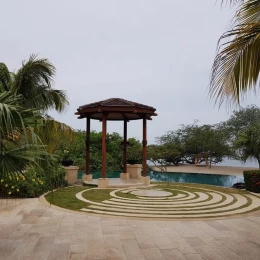 pool gazebo venue at Dreams Las Mareas