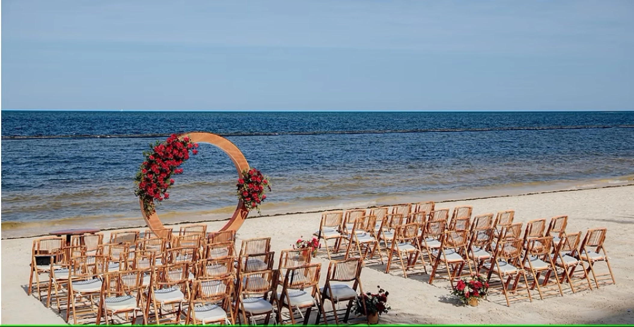 dreams natura beach wedding venue