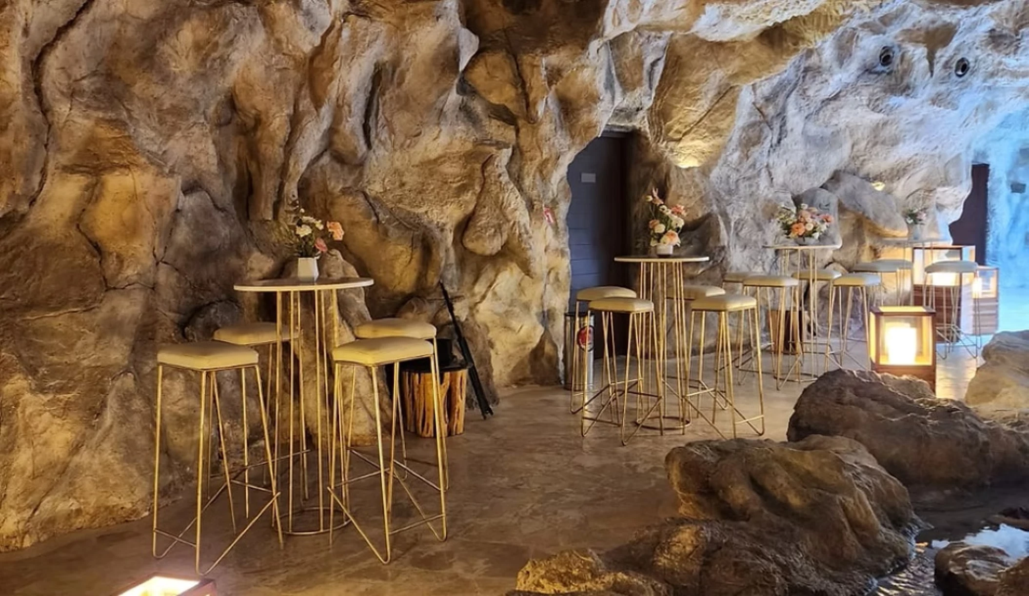 spa cave venue at dreams natura