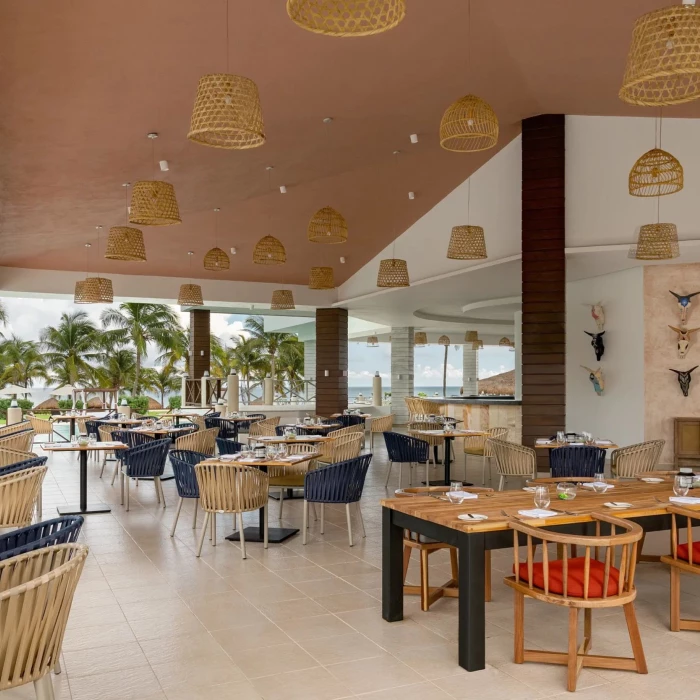 american restaurant at Dreams Puerto Morelos Resort & Spa
