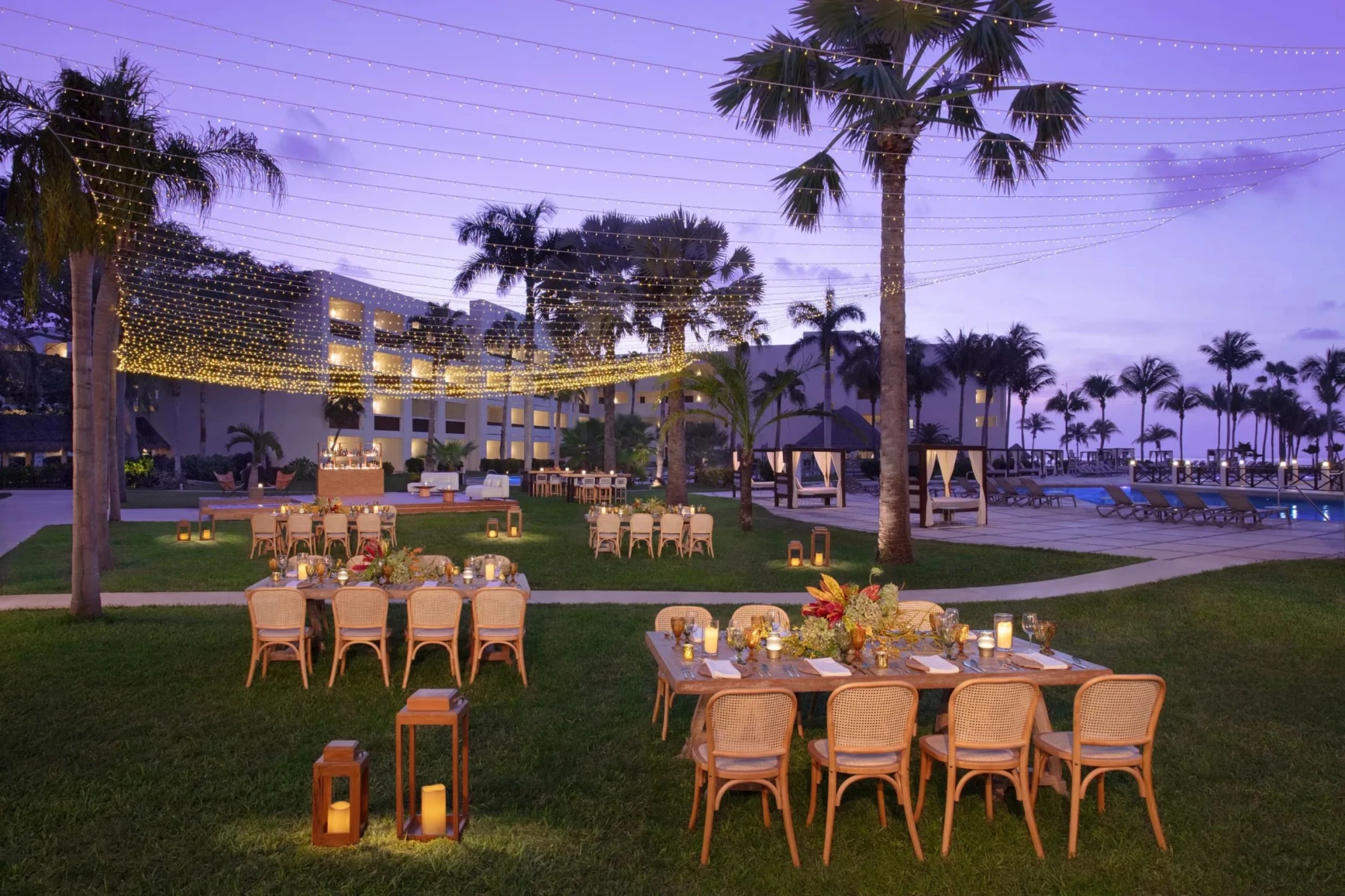 guava garden venue at Dreams Puerto Morelos Resort & Spa