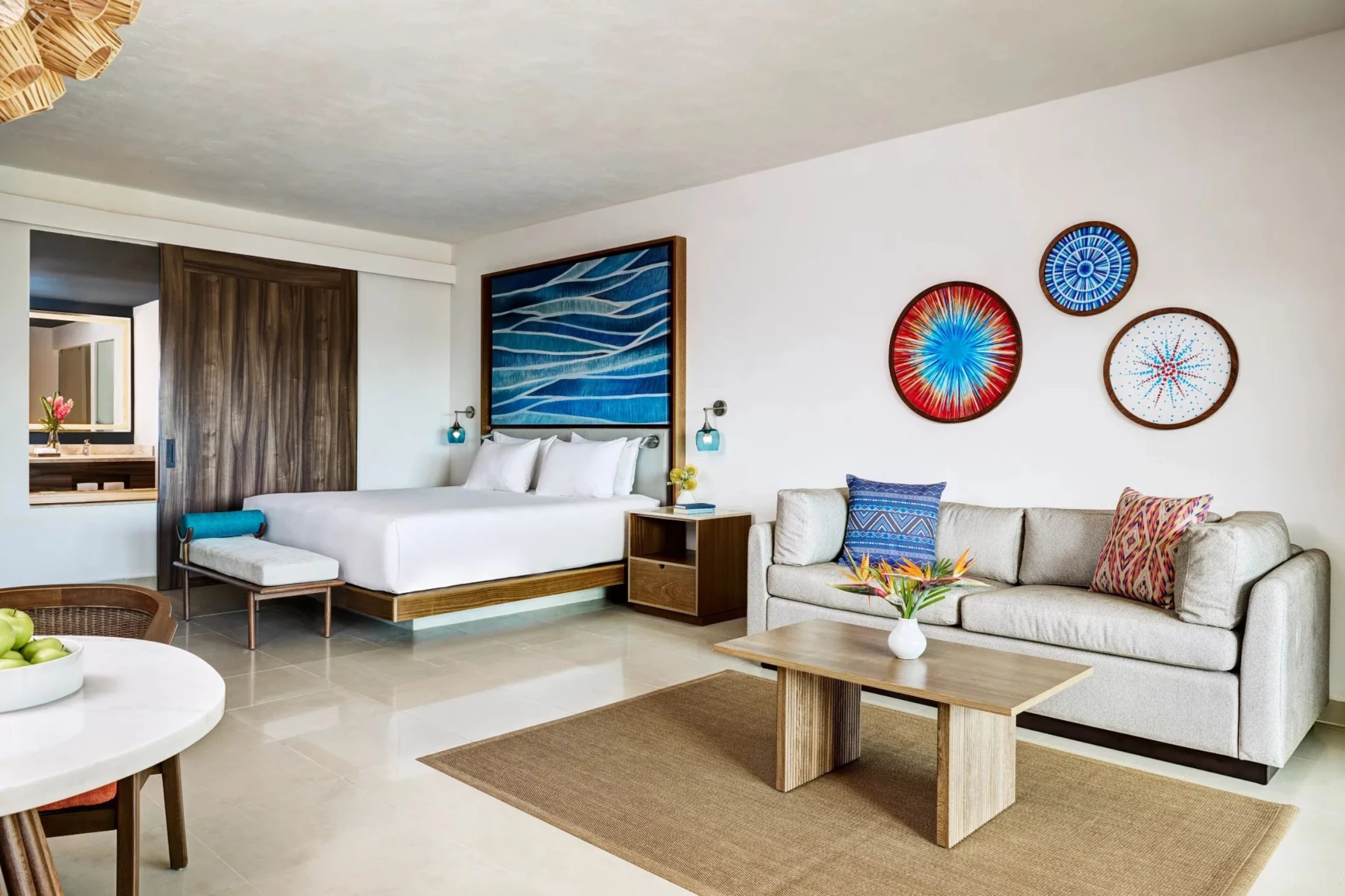junior king room at Dreams Puerto Morelos Resort & Spa
