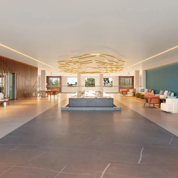 lobby at Dreams Puerto Morelos Resort & Spa