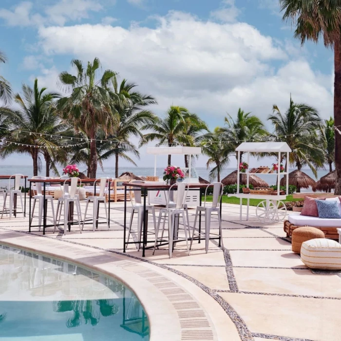 pool deck 1 venue at Dreams Puerto Morelos Resort & Spa
