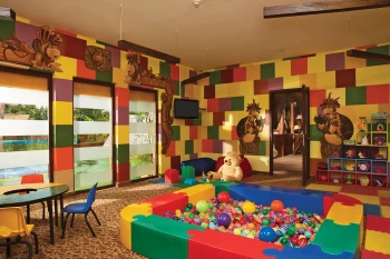 Dreams Riviera Cancun indoor play area for kids