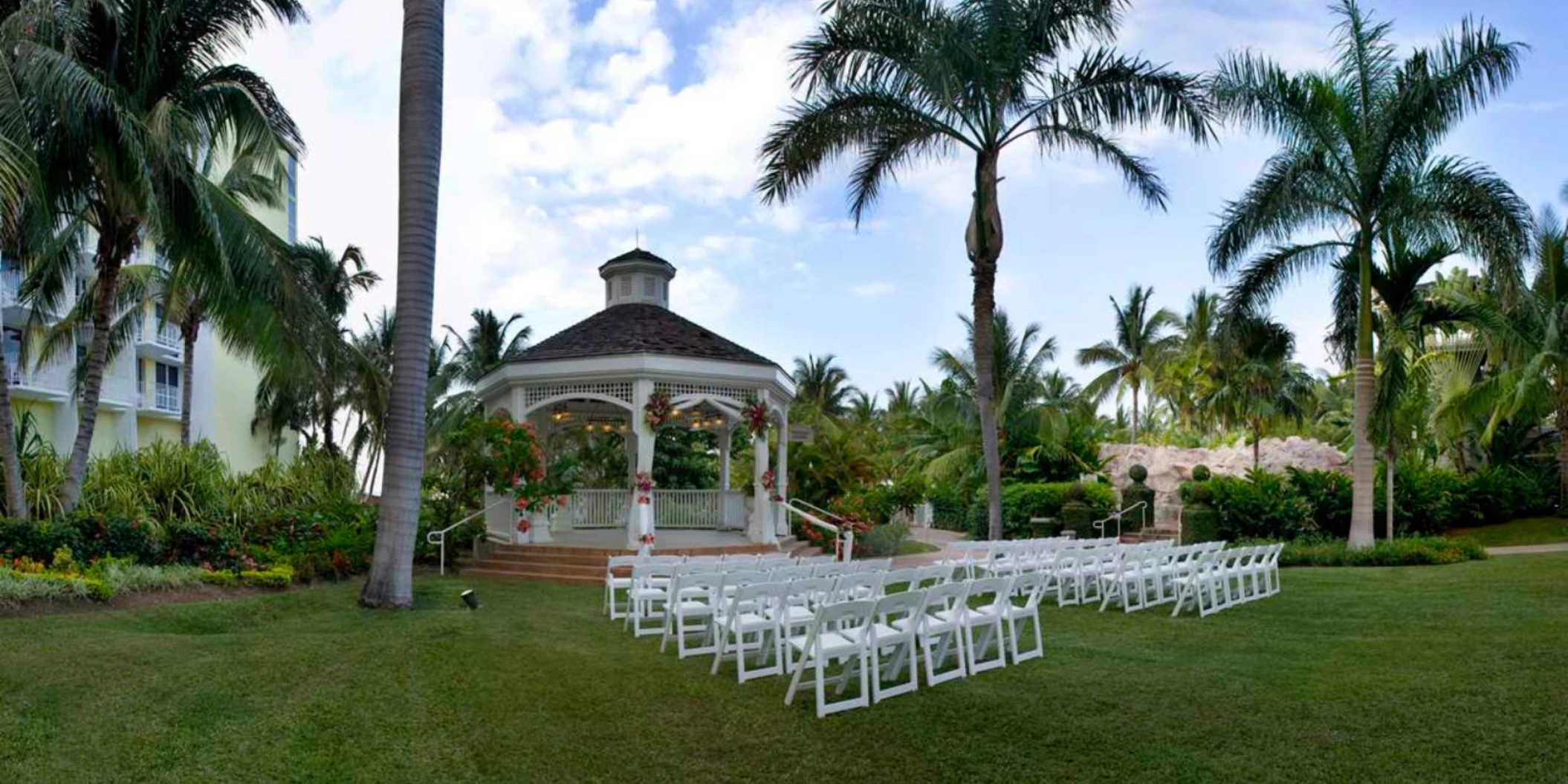 dreams rose hall wedding gazebo venue