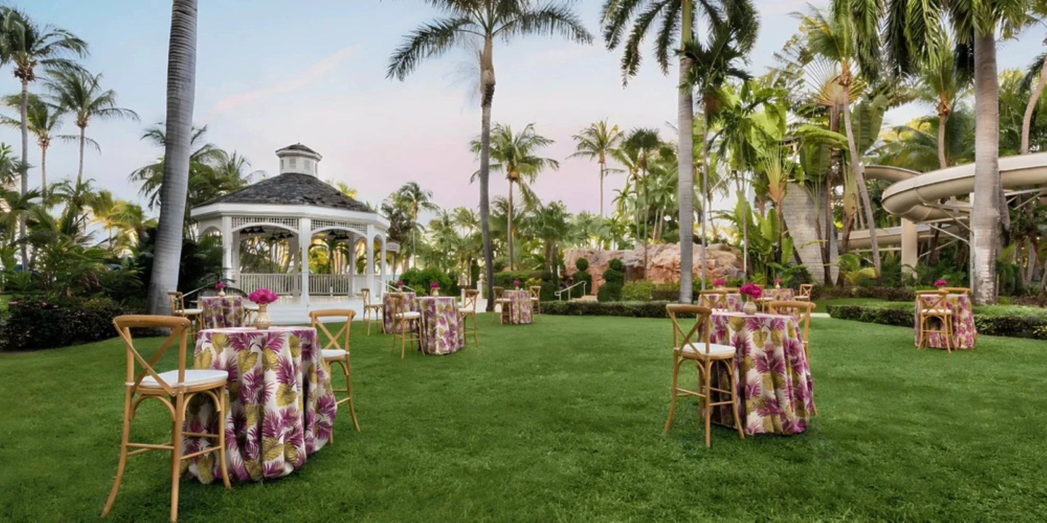 wedding gazebo venue at dreams rose hall