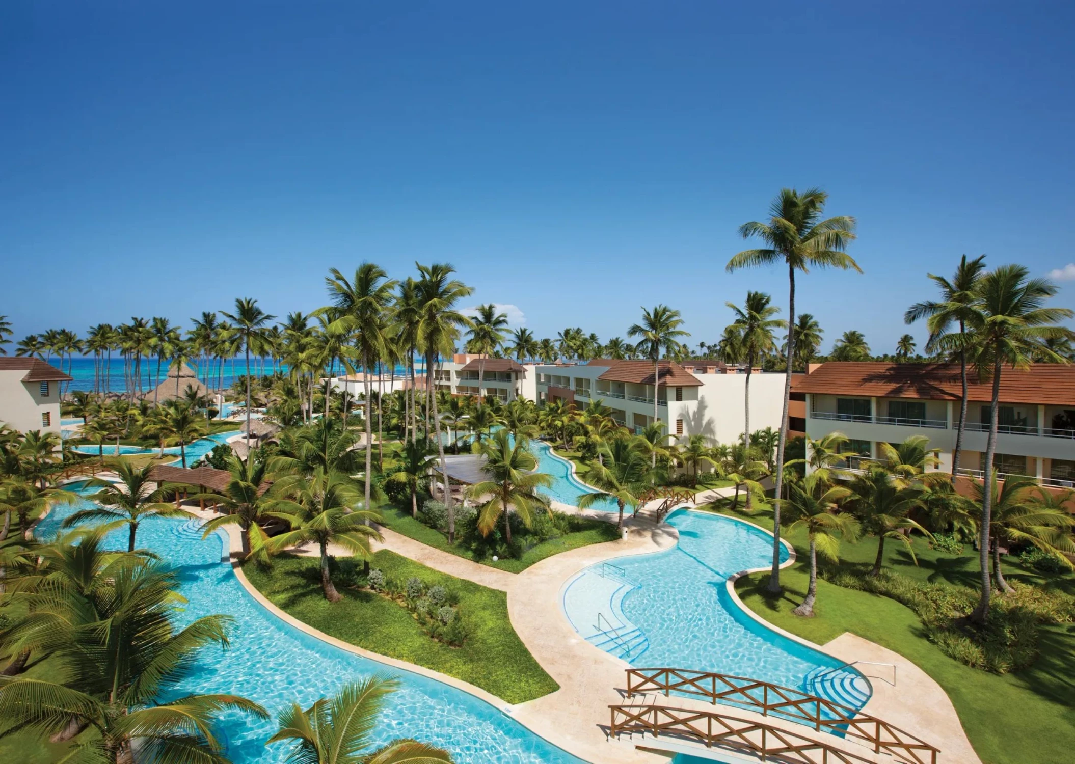 aerial view of Dreams Royal Beach Punta Cana