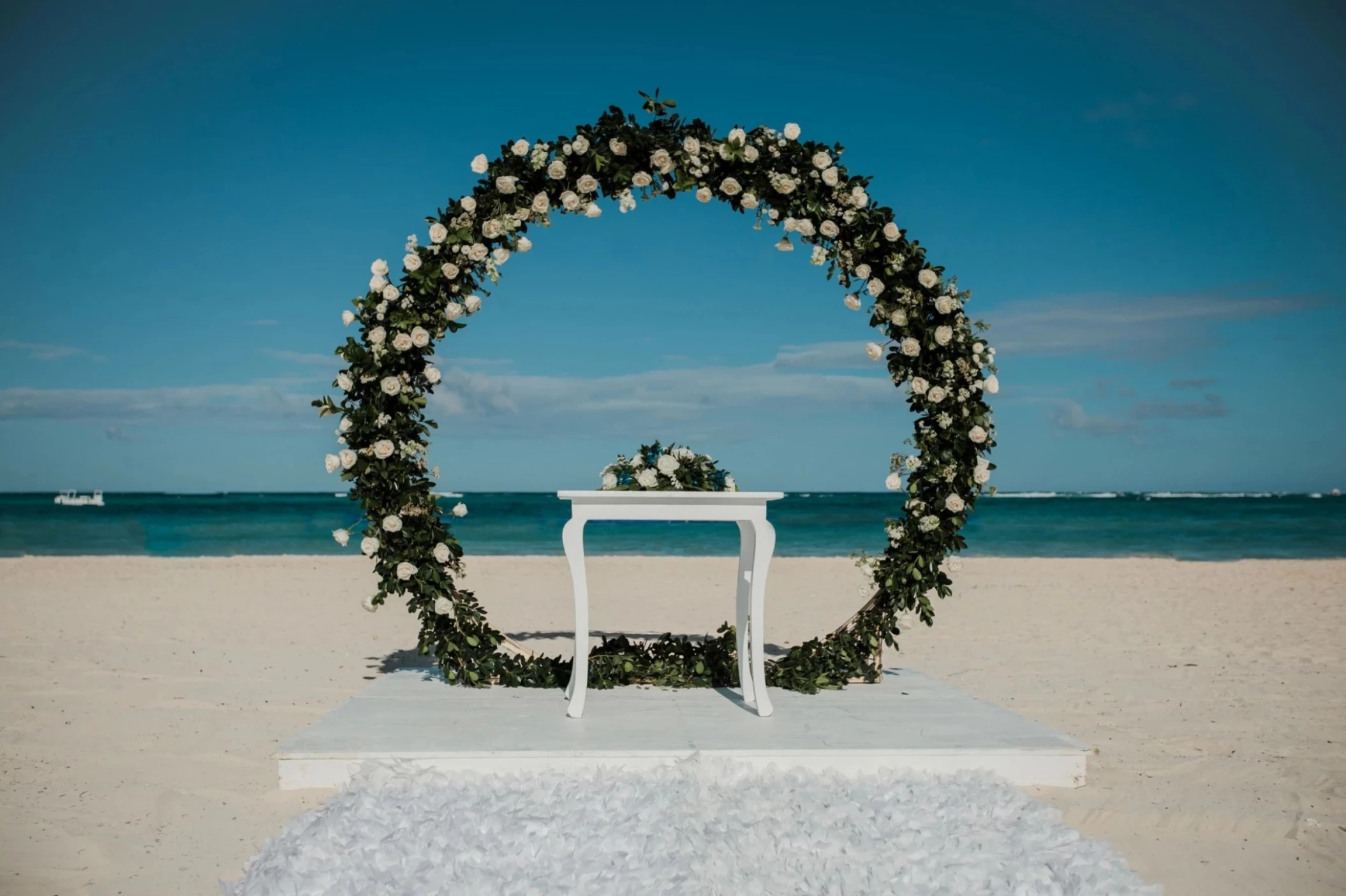 beach venue at Dreams Royal Beach Punta Cana