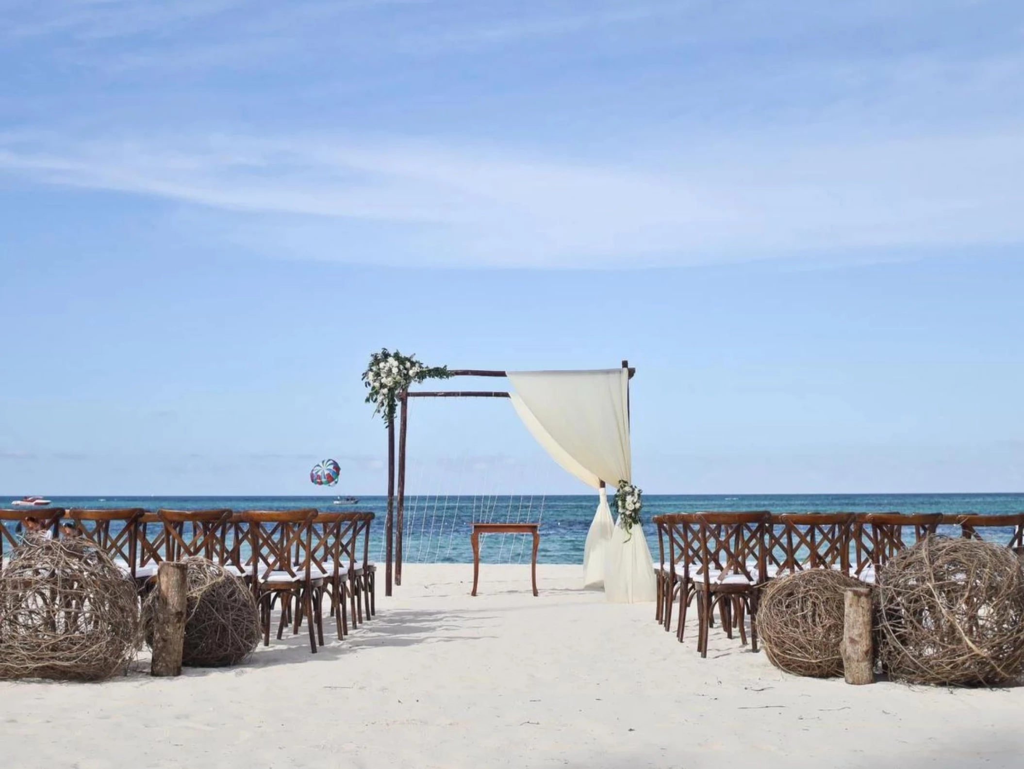 beach venue at Dreams Royal Beach Punta Cana