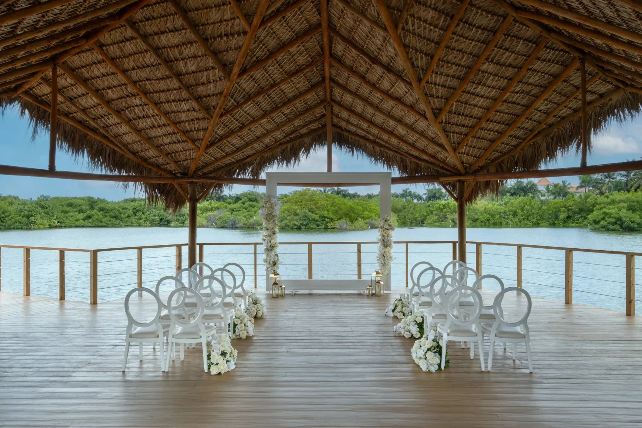 mangrove gazebo venue at Dreams Royal Beach Punta Cana