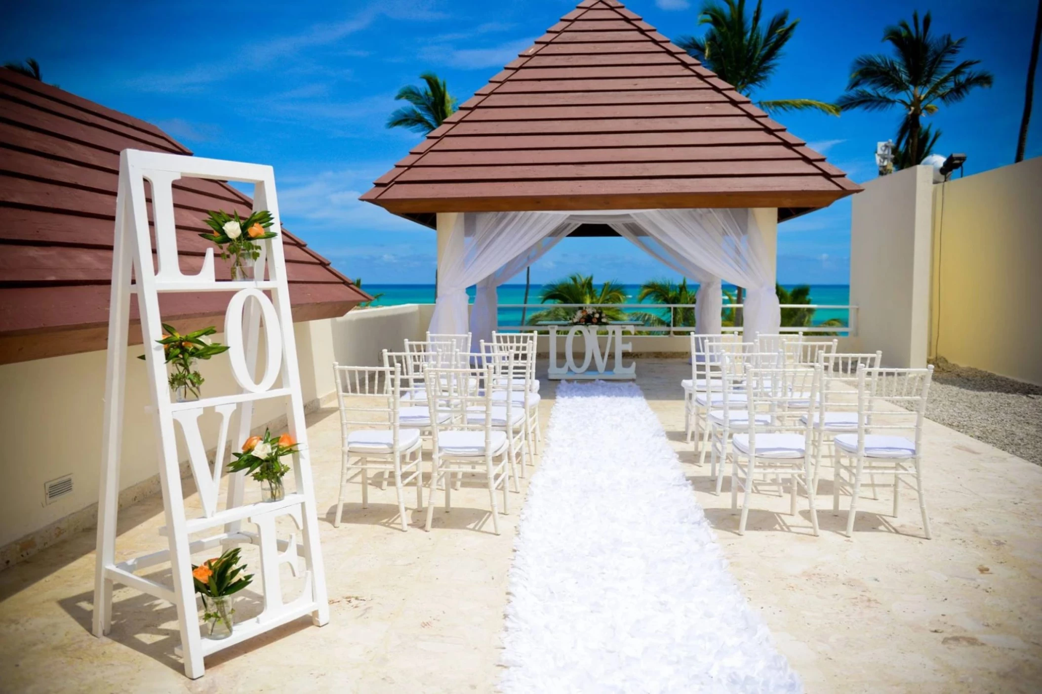 royal gazebo venue at Dreams Royal Beach Punta Cana