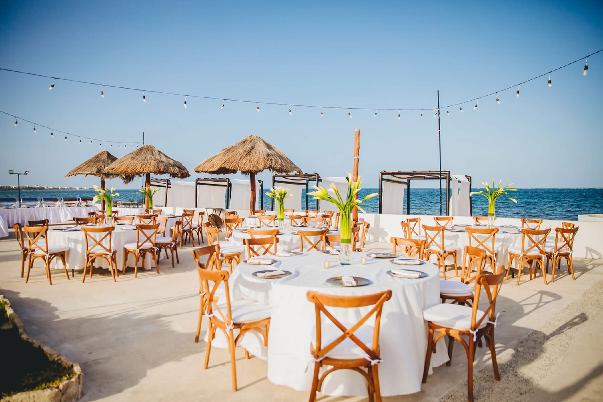 Beach Terrace venue at Dreams Sapphire Resort