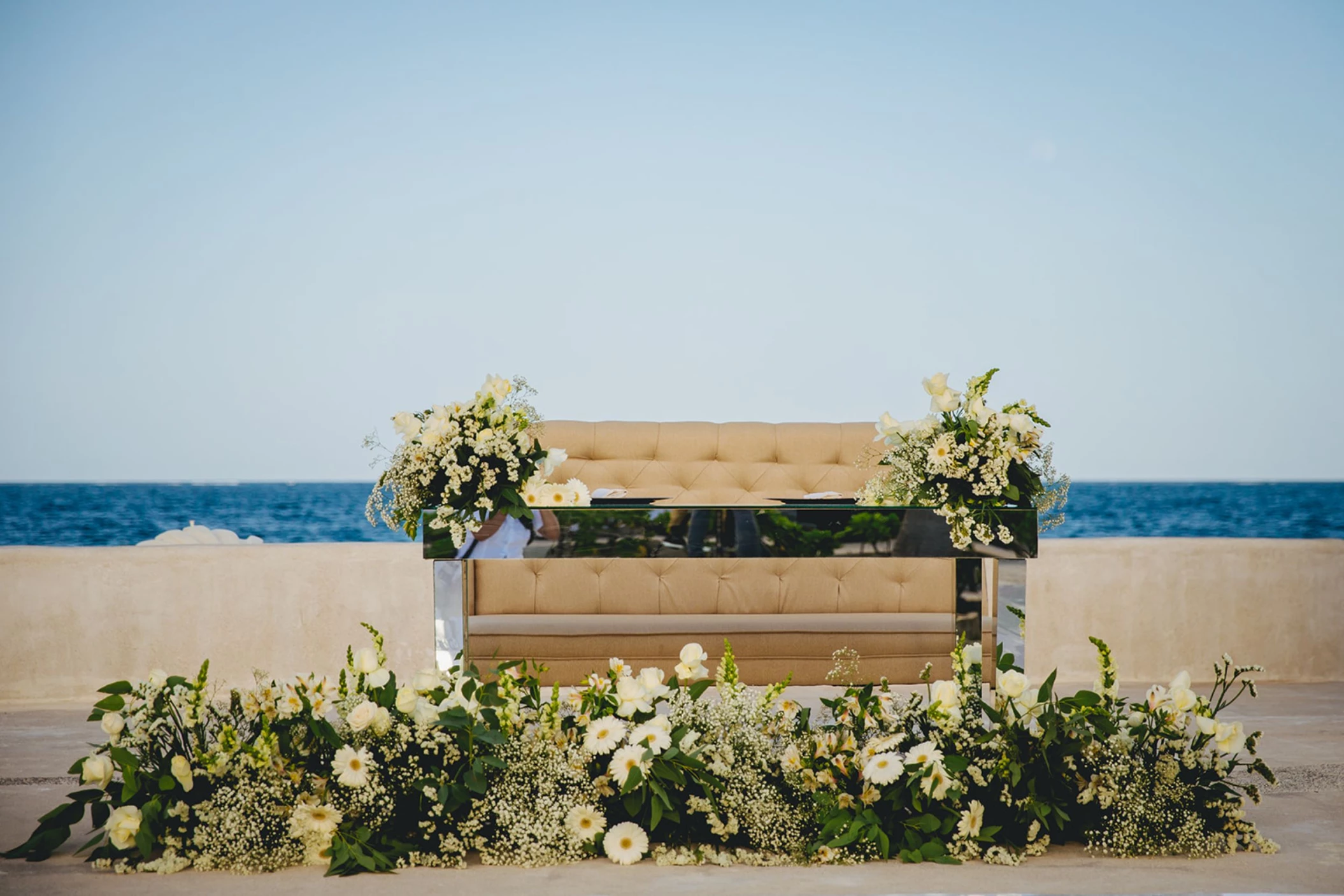 Beach Terrace venue at Dreams Sapphire Resort