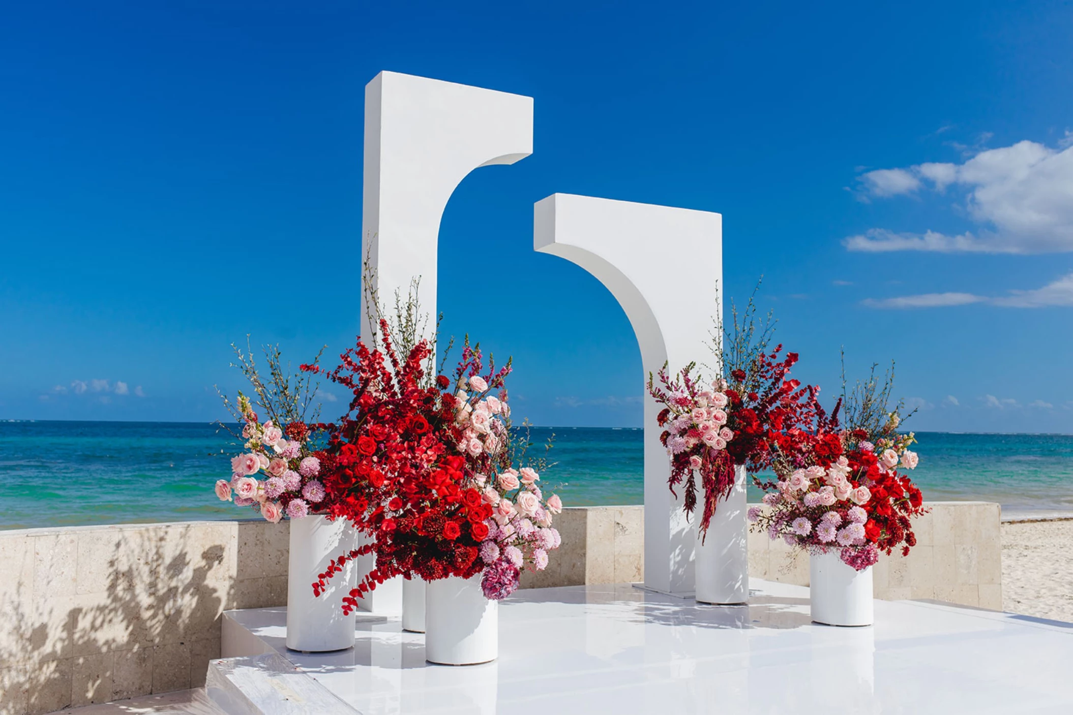 Beach Terrace venue at Dreams Sapphire Resort