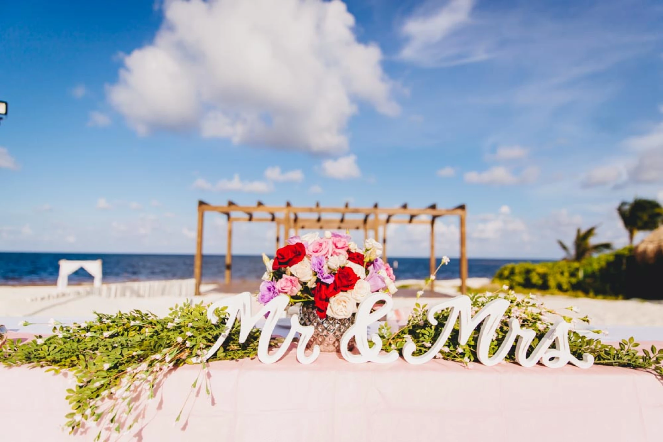 Vista del mar Pergola and Terrace at Dreams Sapphire