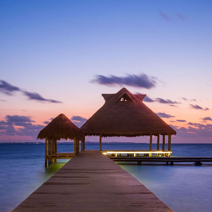 Ocean Deck Palapa at Dreams Vista Cancun Golf and Spa