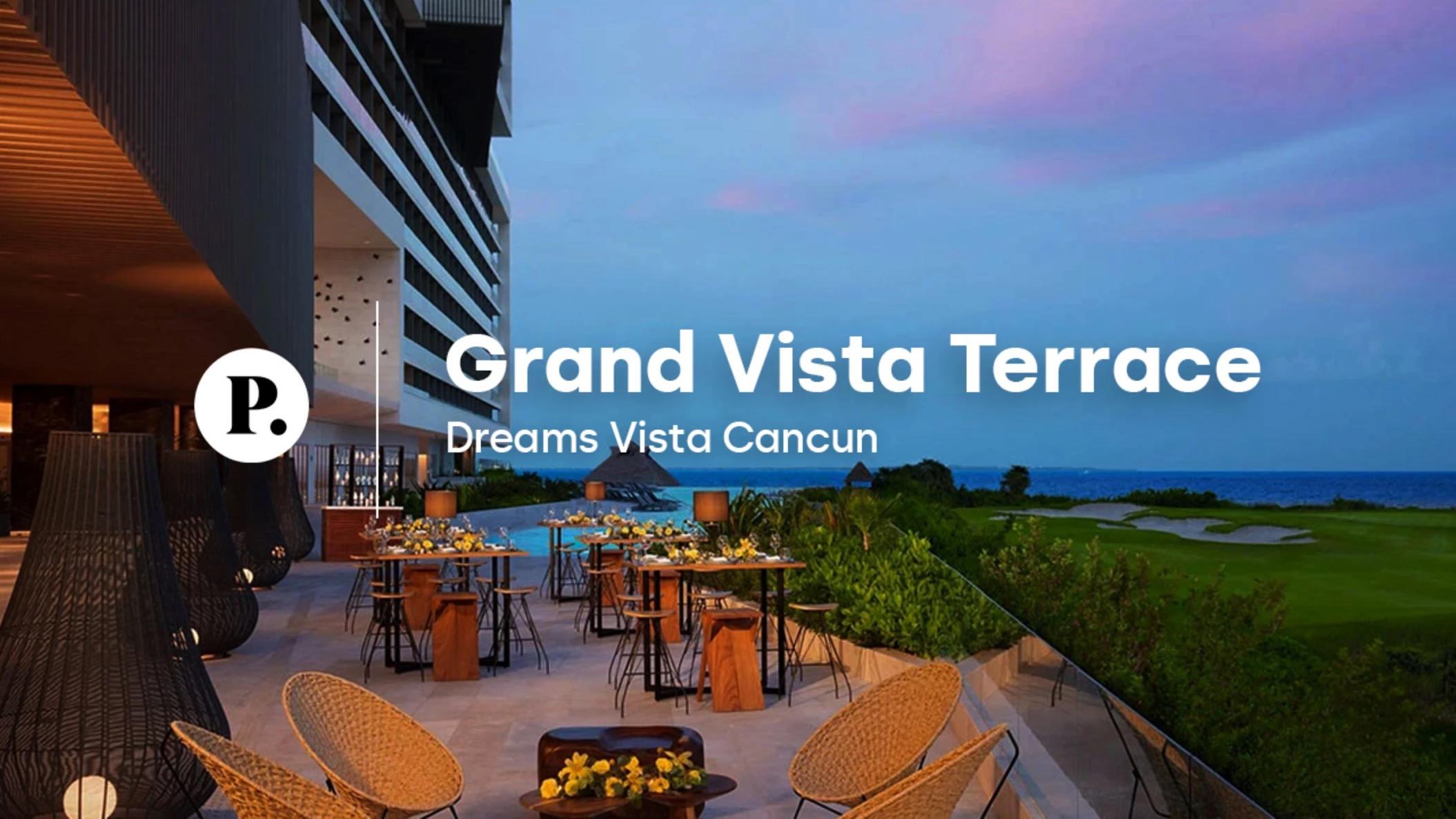 video review of the grand vista terrace venue at dreams vista cancun