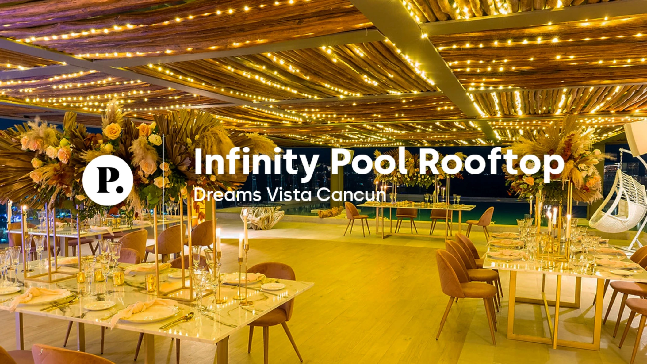 video review of the infinity pool rooftop venue at dreams vista cancun