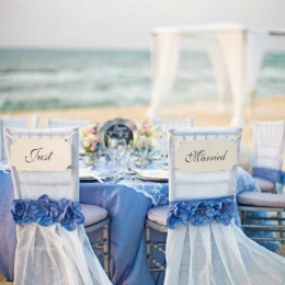 Beach venue at El Dorado Maroma